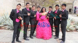 Affordable Sequined Bust and Ruffled Sweetheart Hot Pink Quinceanera Package in Tulle