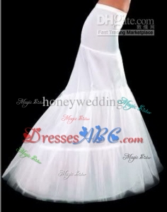 2017 In Stock 2 Hoop Fishplate Mermaid Wedding Bridal Petticoat Crinoline Slip For women Wedding Dre