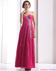 Pretty Sweetheart Floor Length Prom Dress With Beading