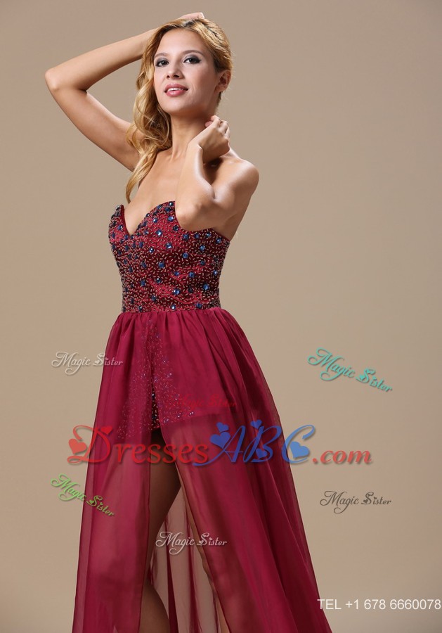Sweetheart Beaded Bodice and Chiffon In Tallahassee Florida For Prom Dress