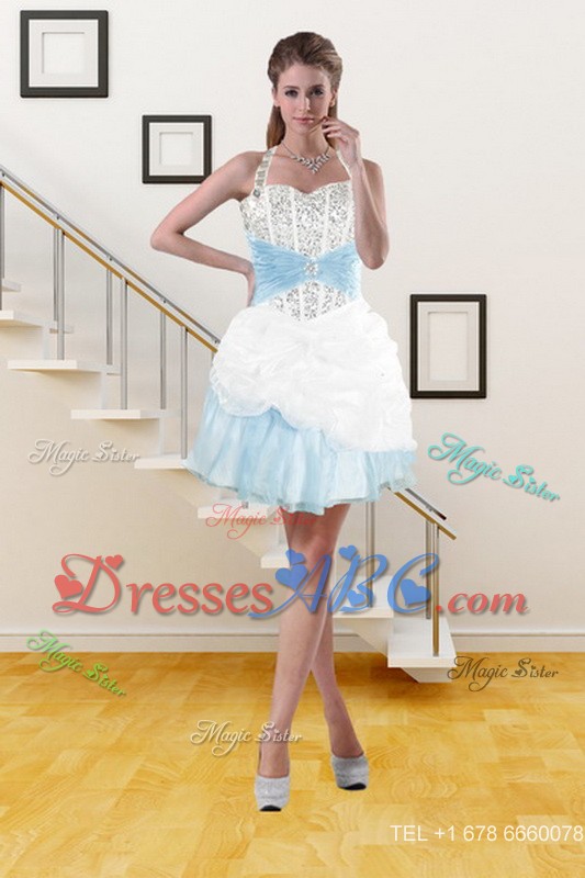 Multi Color Quince Dress With Pick Ups And Beading