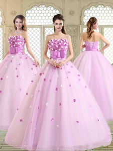 New Arrivals Straps Quinceanera Dress With Strapless