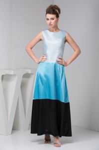Bateau Sleeveless Mothers Dress For Weddings In Multi-colors